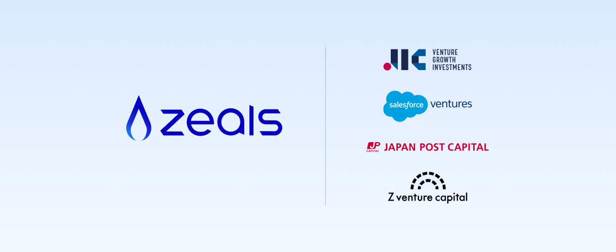 ZEALS raised a total of ¥5 billion ($38.8 million)