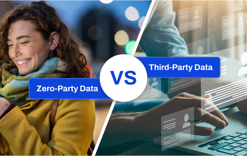 the difference between zero-party and third-party data