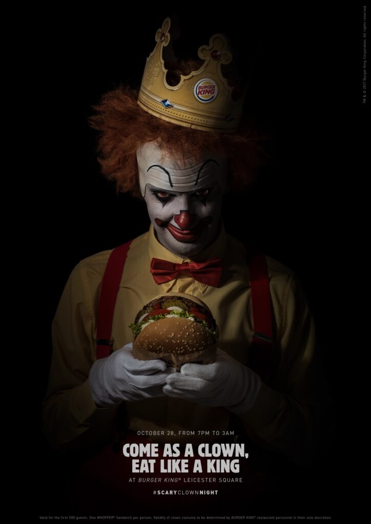 burger king halloween campaign