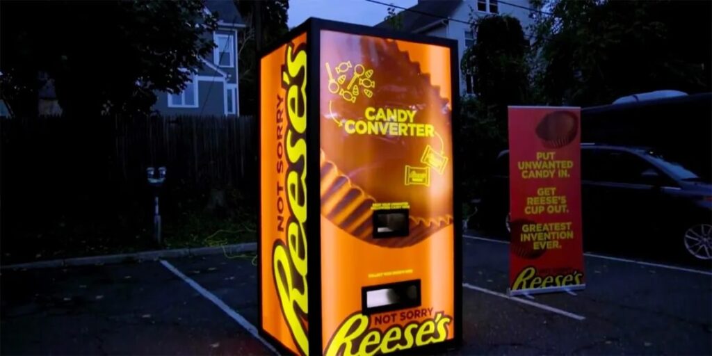 halloween campaign for Reeses